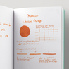 Kaweco Sunrise Orange 6 Cartucce