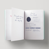 Aurora Blue Black Ink Bottle 45 ml