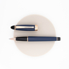 Aurora Ipsilon Satin Penna Roller Blu Oro Rosa