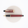 Aurora Ipsilon Satin Penna Roller Rossa Oro Rosa