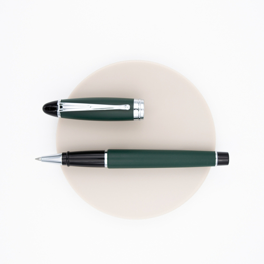 Aurora Ipsilon Satin Penna Roller Verde