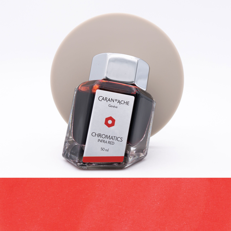 Caran d'Ache Infra Red Ink Bottle 50 ml