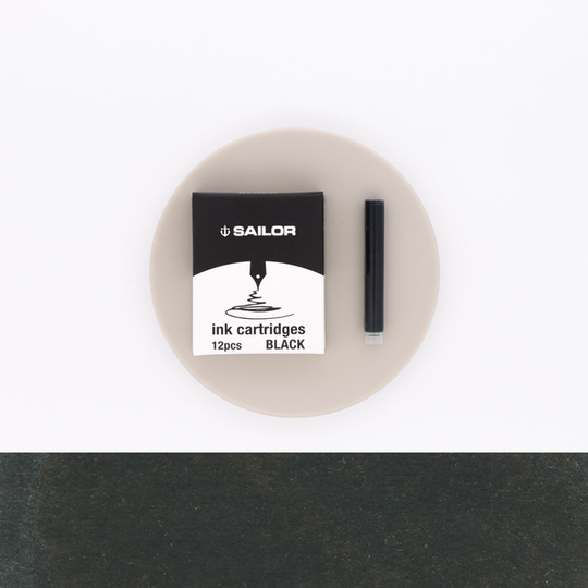 Sailor Nero 12 Ink Cartridges