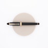 Aurora Ipsilon Satin Penna Stilografica Nera Oro Rosa
