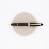 Aurora Ipsilon Satin Penna Stilografica Nera Oro Rosa