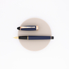 Aurora Ipsilon Satin Penna Stilografica Blu Oro Rosa