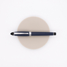 Aurora Ipsilon Satin Fountain Pen Blue