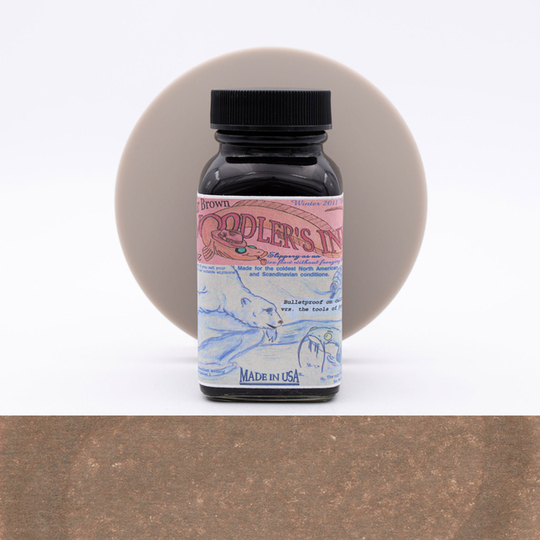 Noodler's Polar Brown Ink Bottle 3 oz