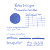 Rohrer & Klingner Dokumentus Dark Blue Ink Bottle 50 ml