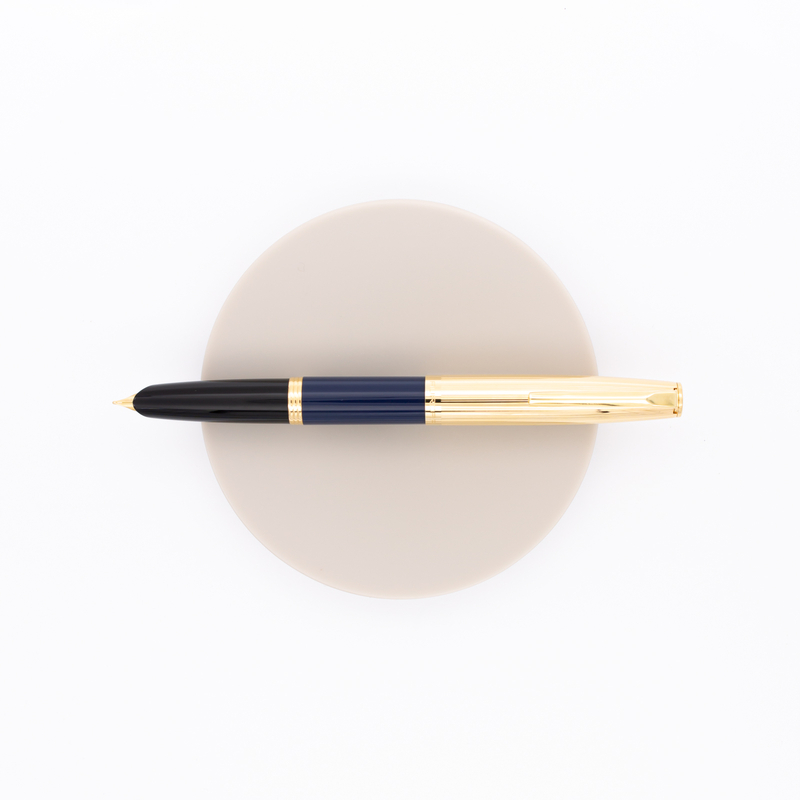 Aurora Duo Cart Penna Stilografica Blu & Oro