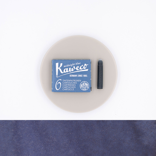 Kaweco Midnight Blue 6 Ink Cartridges