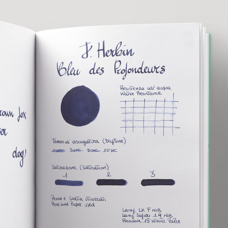 Herbin Bleu des Profondeurs 6 Cartucce