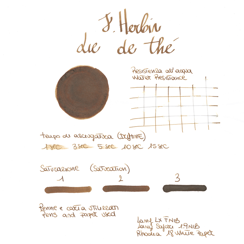 Herbin Lie de The 6 Cartucce