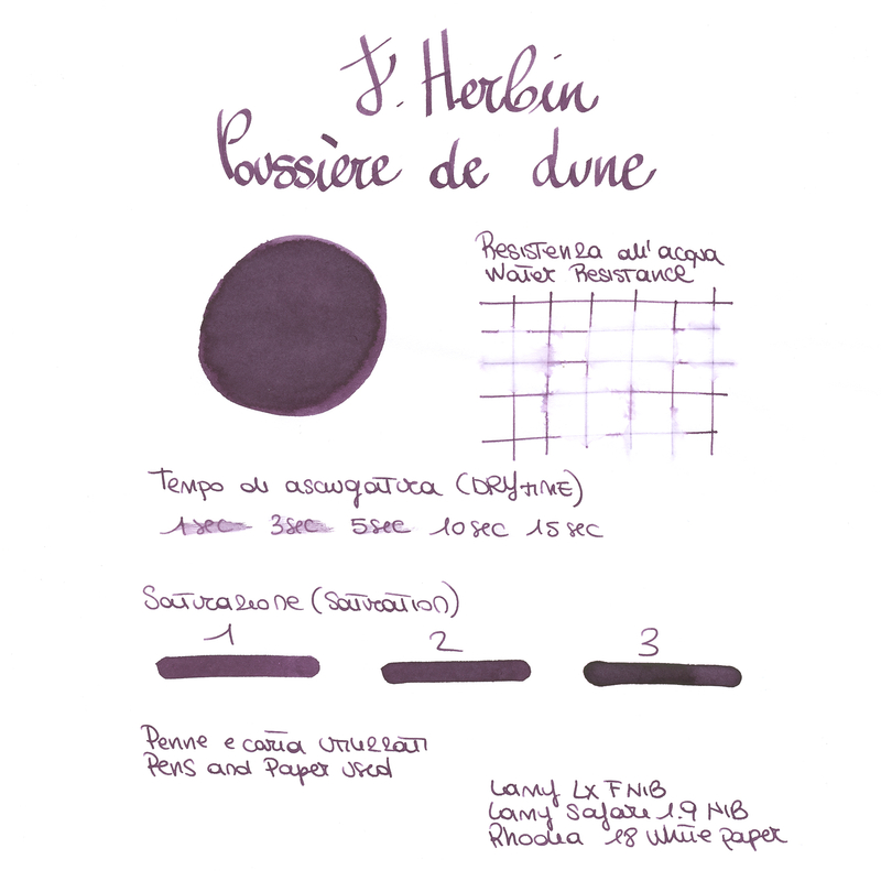 Herbin Poussiere de Lune 6 Ink Cartridges
