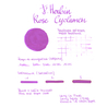Herbin Rose Cyclamen 6 Cartucce