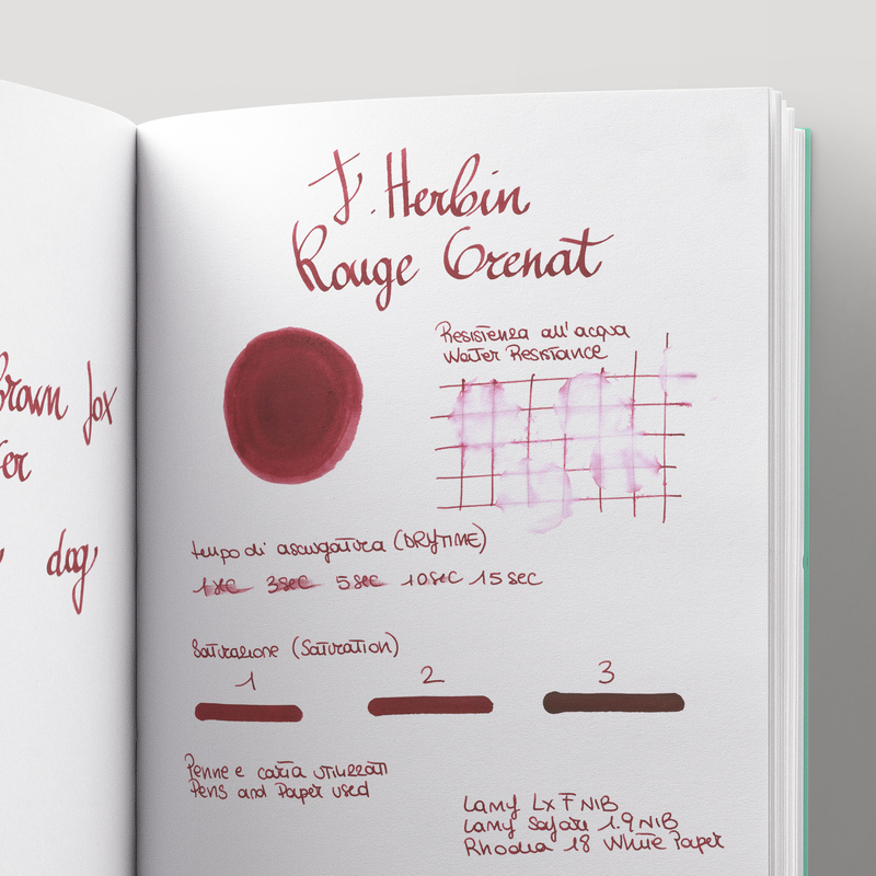 Herbin Rouge Grenat 6 Cartucce