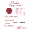 Herbin Rouge Grenat 6 Cartucce