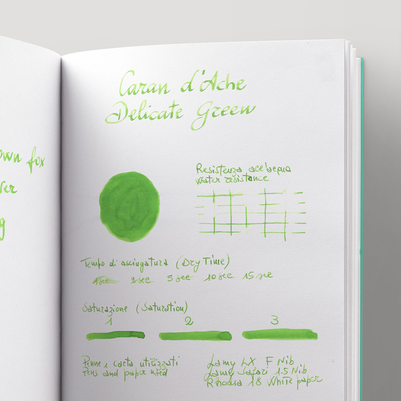 Caran d'Ache Delicate Green 6 Ink Cartridges