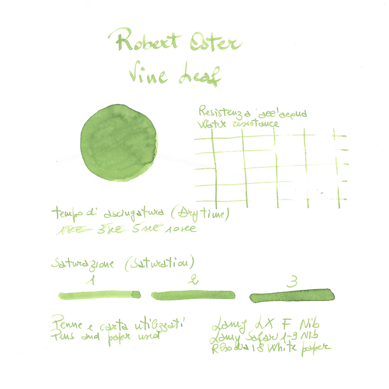 Robert Oster Vine Leaf Inchiostro 50 ml