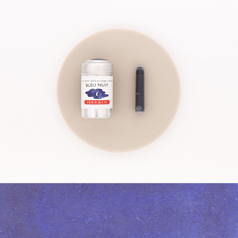 Herbin Bleu Nuit 6 Ink Cartridges