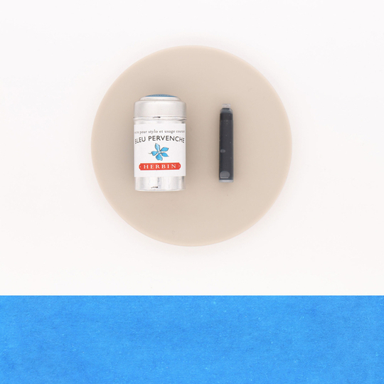 Herbin Bleu Pervenche 6 Ink Cartridges